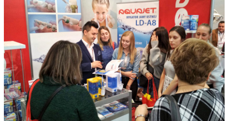 AQUAJET на международной стоматологической выставке DENTAMED 2018, Польша